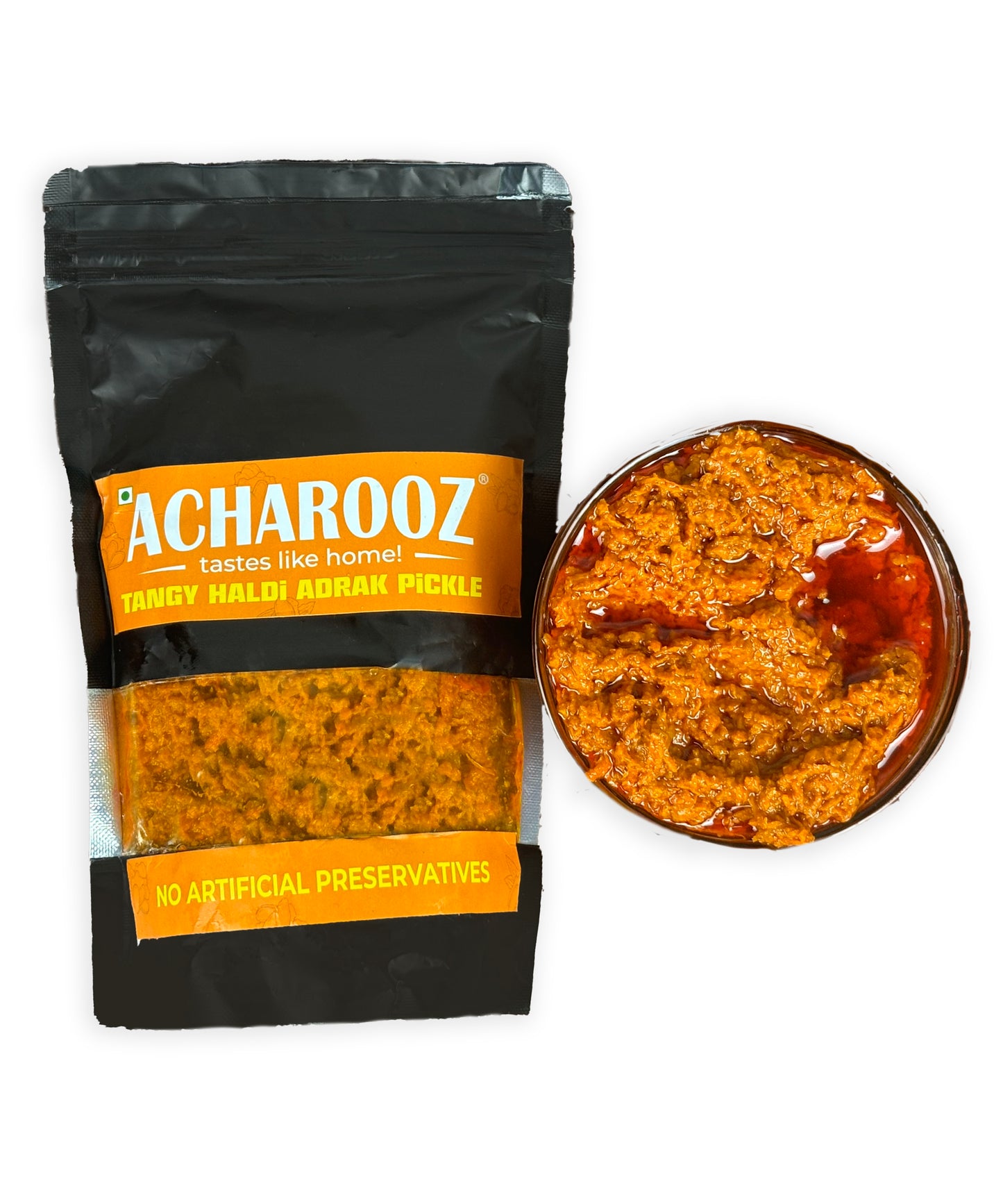 Tangy Haldi Adrak Pickle