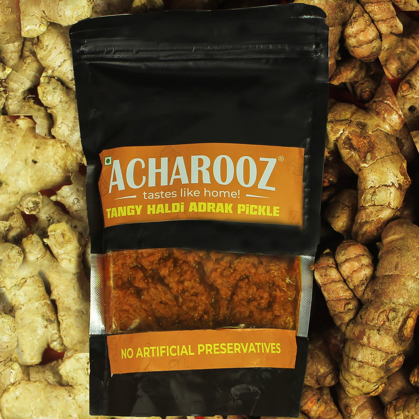 Tangy Haldi Adrak Pickle
