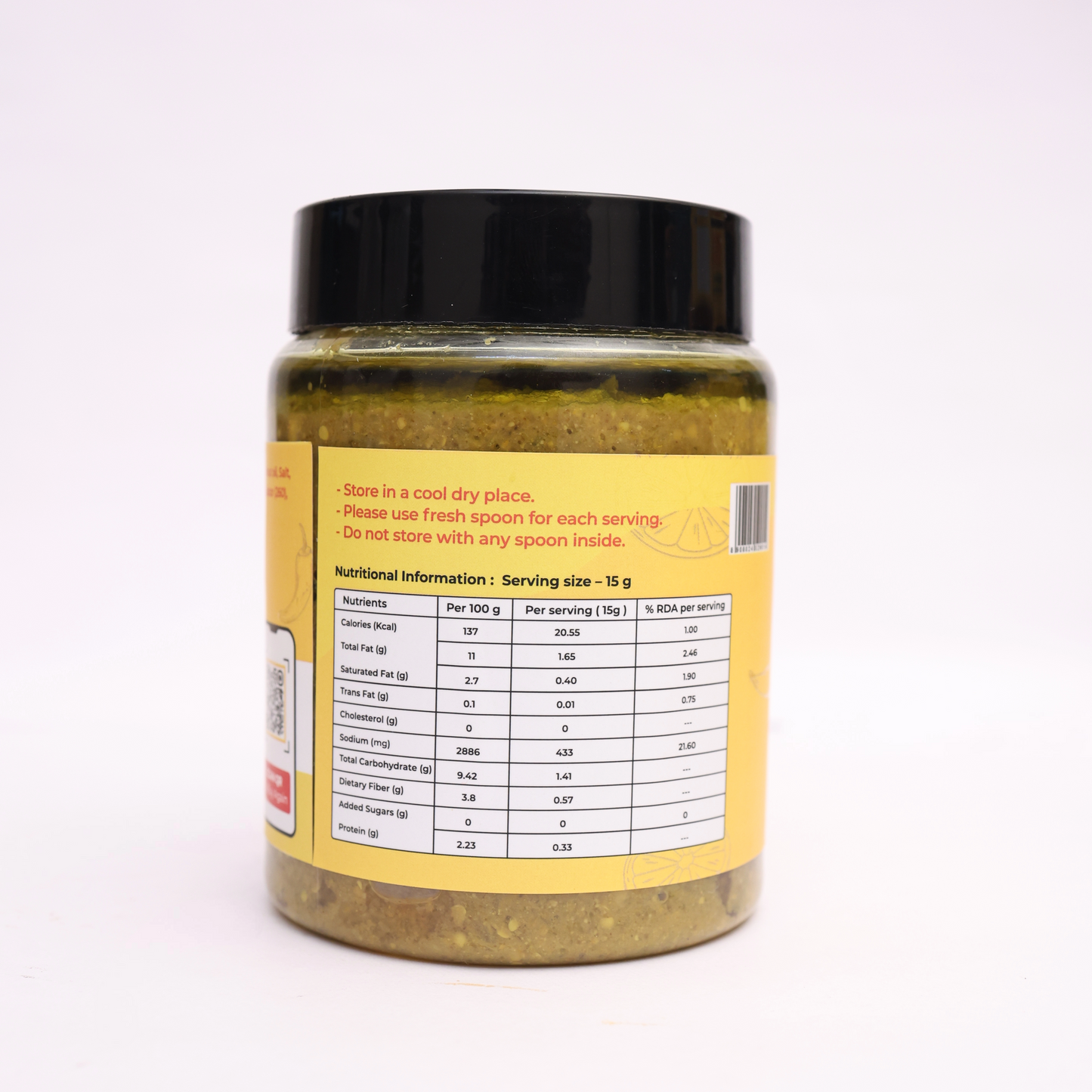 Spicy Lemon Chilli Pickle
